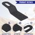 Permanent Roof Anchors Lightweight Rustproof Aluminum Alloy Arrest Anchor Connects to Wood Surfaces Roof Tie-Off Points (2)...