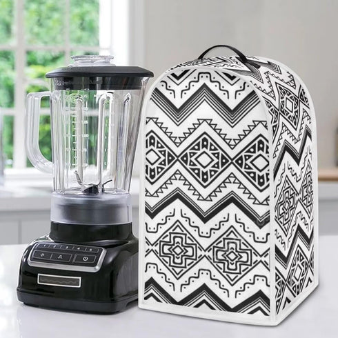 Small Blender Cover Kitchen Appliance Covers Aztec Juicer Stand Mixer Coffee Maker Blender Cover and Fingerprint Protection White...