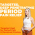 ThermaCare Portable Menstrual Heating Pad, Period Therapy Heat Patches for Cramps (6 Count)...