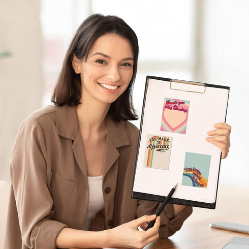 12 Pieces Empowering Sticky Note Pads 3" x 4" Motivational Educator Sticky Notes Inspirational Self Stick Note Pad Funny Sticky Notepad Appreciati...