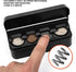 Coin Holder for Car, Mini Change Storage Box for Various Coin Sizes, Universal Portable Auto Money Organizer for Trucks and Vehicles (Black)...