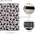 David angie Leopard Cow Animal Pattern Faux Leather Sheet Synthetic Leather Sheet 6Pcs 7.7" x 12.9" (20 cm x 33 cm) for DIY Projects (Assorted)...