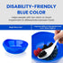 2Pack Spill Proof Scoop Bowl with Non-Skid Suction Base, Adaptive Self-Feeding Dinnerware for Elderly and Disabled...