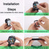Compatible for Apple Watch 44mm Series 4/5/6/SE Cover Built-in Tempered Glass Screen Protector,Bling Crystal Diamond Rhinestone Hard PC Protective...