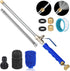 Yiliaw High Pressure Power Washer Wand Extendable Hydro Jet Water Hose Nozzle Flexible Watering Sprayer Cleaning Tool for Garden Gutter Patio Car ...