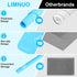 LIMNUO Silicone Baking Mat, Extra Thick Large Non Stick Pastry Mat Sheet for Dough Pie Crust Rolling Mats (Blue, M-16''(W)*20''(L))...