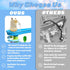 Powerful Water Table Pump,Kids Water Table Accessories,Water Table Pump Work Continuously for 3 Hours,Summer Outdoor Wame Game Toys for Kids,Water...