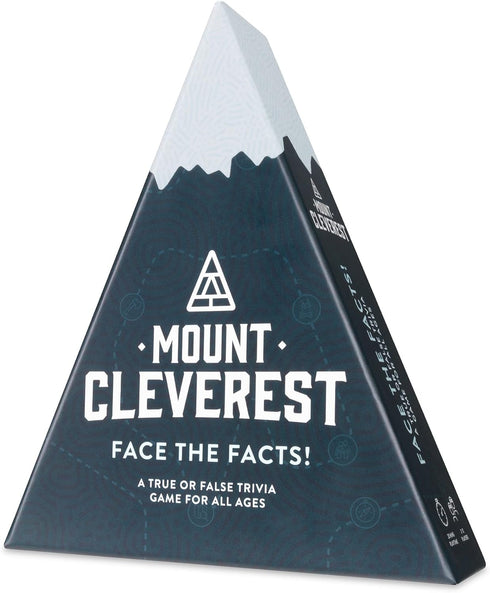 MOUNT CLEVEREST - Original Edition | True or False Trivia Game | Fun Family Card Game for Adults & Kids | Party Games for Kids Birthday | Travel G...