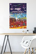 Trends International Minecraft - World Beyond Wall Poster, 22.375" x 34", Poster & Mount Bundle...