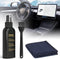 Car Screen Cleaner, Car Touch Screen Cleaner, Car Screen Cleaner Tool - Screen Cleaner Spray and Wipe Brush for Tesla Cleaner and All Screens, EV ...