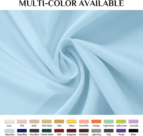 Softalker Rectangle Tablecloth, Waterproof & Stain Resistant Square Table Cloths Wrinkle Free Fabric Washable 210GSM Polyester Table Cover for Spr...