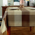 Rectangle Tablecloth Plaid Style Polyester Table Cloth Spillproof Dust-Proof Wrinkle Resistant Heavy Weight Table Cover for Kitchen Dinning Tablet...