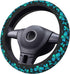 Butterfly Turquoise Green Steering Wheel Cover for Women Men Girls Car Accessories Decor Anti-Slip Neoprene Auto Steering Wheel Covers Protector U...