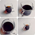 Beautyflier 3 Ounce Espresso Shot Glass Triple Pitcher Barista Double Spouts, Espresso Wine Glass Parts Clear Glass(Wide)...