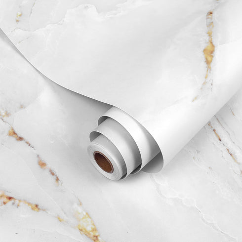 Marble Wallpaper Peel and Stick Marble Contact Paper for Countertops 17.7" x 118" Self Adhesive Vinyl Film for Kitchen Cabinet...