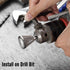 HSS Deburring External Chamfer Tool,IRmm High Speed Steel Remove Burr Tools for Drill Bit Fits for Bolts?2 Pack...