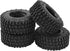 4Pcs ShareGoo 1.0" RC Crawler Tires Micro Rubber Tires Width 20mm Compatible with Axial 1/24 SCX24 Gladiator Bronco C10 JLU Deadbolt B17 RC Crawle...
