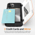 JUST4YOU for iPhone 11 Pro Max Wallet Case with Card Holder Auto Magnetic Closure Hidden Mirror Bumper Cover (Orange) CS_BR_MD_I11PM_OR...