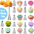 Piping Bags and Tips Sets 43 Pcs, Nifogo Cake Decorating Supplies Kit for Baking with Pastry Bags and Icing Tips, Couplers, Baking Supplies for Fr...