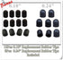 2-in-1 Stylus Touch Screen Pen for iPhone, Ipad, iPod, Tablet, Galaxy and More with 20Pcs Rubber Tips-Silver......
