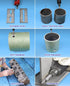 1 Pc Head 1/2" Carbide Burr Set 1/4 Shank Die Grinder Bits Drill Bits Grinding Bits for Metal Rotary Tool Attachment Accessories Rasp Weld Wood St...