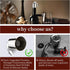 2 PACK Wine Bottle Stoppers,Reusable Wine Stoppers for Wine Bottles,Stainless Steel Wine Bottle Stopper with Silicone,Wine Corks Keep Fresh,Best G...