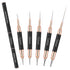Double Ended Nail Art Brushes, Eptbsdu 5 PCS Nail Design Painting Tools including Nail Fine Liner Brushes and Nail Dotting Pens, Black...