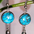50Pcs Stainless Steel Round Blank Bezel Set with Double Loops, Pendant Bezel Tray Connectors,Round Glass Resin Cabochons Base Blank Pendants Tray ...
