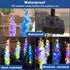 Solar Garden Lights - Newest Version Solar Delphinium Lights, Solar Lights Outdoor with 2 Lighting Modes,Yard, Patio, Pathway Garden Decoration, L...
