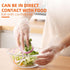 100 Pcs Disposable Plastic Gloves Food Handling Service Gloves Disposable for Cooking Kitchen Cleaning Food Prep Safe Restaurant Dye Universal Siz...