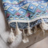 vctops Bohemian Cotton Linen Geometric Printed Window Curtain Panel with Tassels Rod Pocket Room Darkening Curtain Panel for Living Room Bedroom, ...