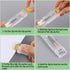 2Pcs Paper Clip Dispenser, Handheld Paper Clam Clip Dispenser with 100 Pcs Paper Clam Clip, 2Pcs Clam Clip Dispenser, Mini Push Stapler, Clam Clip...