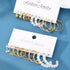 10 Pairs Gold Hoop Earrings Set For Women, Chunky Earring Multipack Hypoallergenic Trendy Big Samll Stud Earring Lightweight Twisted Pearl Ear Pac...