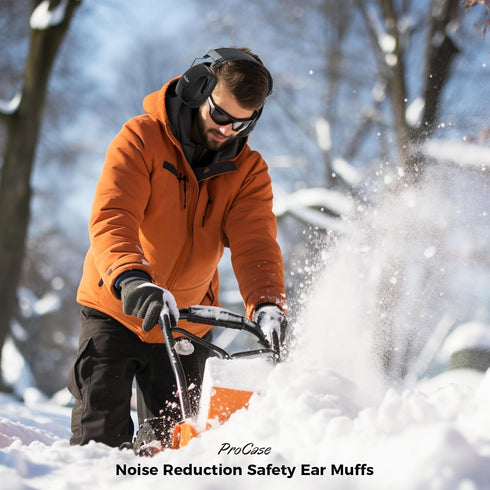 ProCase Noise Reduction Safety Ear Muffs, NRR 32dB Noise Cancelling Ear Protection Headphones, Hearing Protection Ear Defenders for Shooting Gun R...