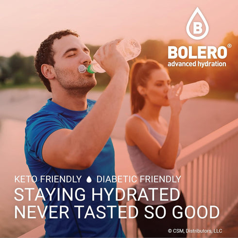 Bolero- Sugar Free Drink Mix Packets Orange Fruit Flavors | Powdered Flavored Water Packets | 36 Small Sachet On The Go Packets...