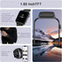 IOWODO Smart Watch for Men Women - 1.85''HD Screen with Make and Answer Calls, with AI Voice Assistant, SpO2/Heart Rate/Sleep Monitor, 100+ Sports...