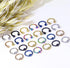 Kridzisw 14G Septum Nose Rings Eyebrow lip Rings Lobe Earrings Hoop 316L Surgical Steel Cartilage Helix Tragus Rook Daith Earrings Hoops Piercing ...