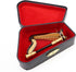 Wooden Miniature Harp with Case Mini Musical Instrument Replica Miniature Dollhouse Model Home Decoration (3.54"x1.97"x0.91")...