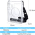 MUZIRI KINOKOO Clear EVO Case for Fujifilm Instax Mini EVO Instant Camera - Hard PVC Fuji Mini EVO Carrying Protective Case with Shoulder Strap -T...