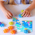 Bright Creations 24 Sheets Blank Puzzles to Draw On Bulk, 5.5 x 4 Inch Jigsaw Puzzle Pieces for DIY, Arts and Crafts Projects...