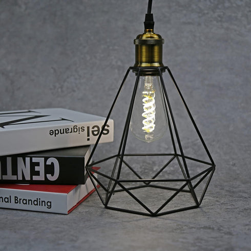 Dimmable Vintage LED Edison Bulbs, 6W, Equivalent 60W, 600lm, Daylight 5000K,ST58 Antique LED Filament Bulbs, E26 Medium Base, Clear Glass, Pack o...