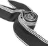 Luwint Long Thin Satin Scarf, Stripped Skinny Silk-like Necktie Chiffon Scarves Narrow Sash Waist Belt for Girl Women (Black)...