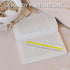 MAGDEPO 2X Bar Magnifying Ruler 6" with Guiding Line & Mini Line Magnifier with Clip for Reading Small Prints, Bible, Books, Newspaper, Documents,...