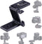 Universal Flex Tilt Head Z Mount Bracket Arca-Swiss Tripod Head Quick Release Plate Mounting for Monopod Slider Rail Cage Rig Stabilizer Gimbal Co...