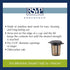 RSVP International Endurance Finium Collection, Loose Leaf Brewing Basket, 3.75" Diameter, Black Heat Retention Lid...