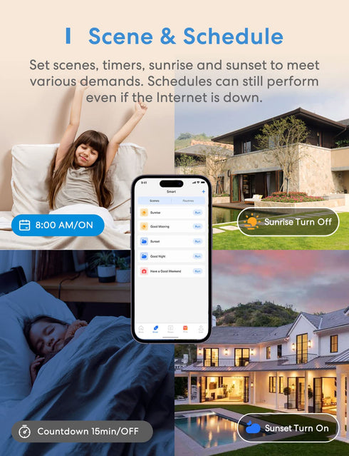 meross 3 Way Smart Switch, Smart Light Switch Supports Apple HomeKit, Siri, Alexa, Google Assistant & SmartThings, 2.4GHz WiFi Light Switch Neutra...