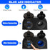 3 in 1 Tent Type Panel, 2 Hole USB Socket Tent Panel, PD Charger Socket + QC3.0 Dual USB Car Charger + 12V/24V Cigarette Lighter Socket + LED Volt...