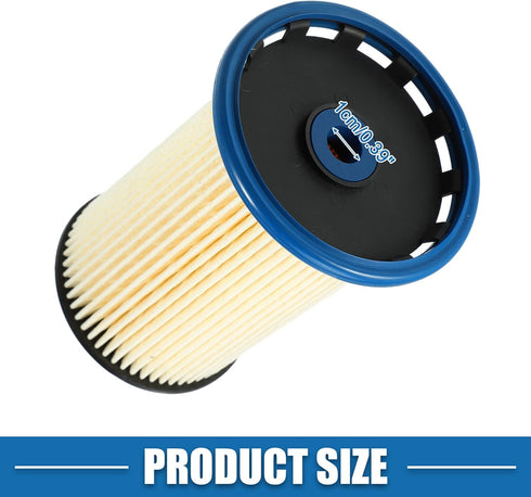 Engine Oil Filter No.7P6127177A with O Ring Oil Filter for Volkswagen Touareg 3.0L Plastic Paper Black...