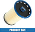 Engine Oil Filter No.7P6127177A with O Ring Oil Filter for Volkswagen Touareg 3.0L Plastic Paper Black...