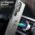 Case for Samsung Galaxy S22 Ultra,Hybrid 2 in 1 Protective Slim Fit Sturdy Phone Case with Invisible Magnetic Ring Kickstand for Galaxy S22 Ultra ...